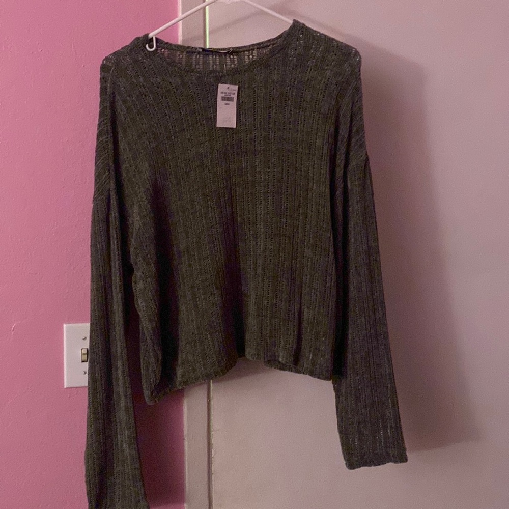 Hollister crop sweater